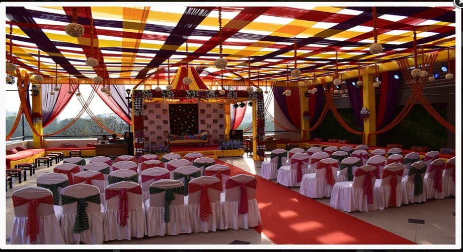 Wedding - Aram Hotel — event setup by Anjan Enterprise