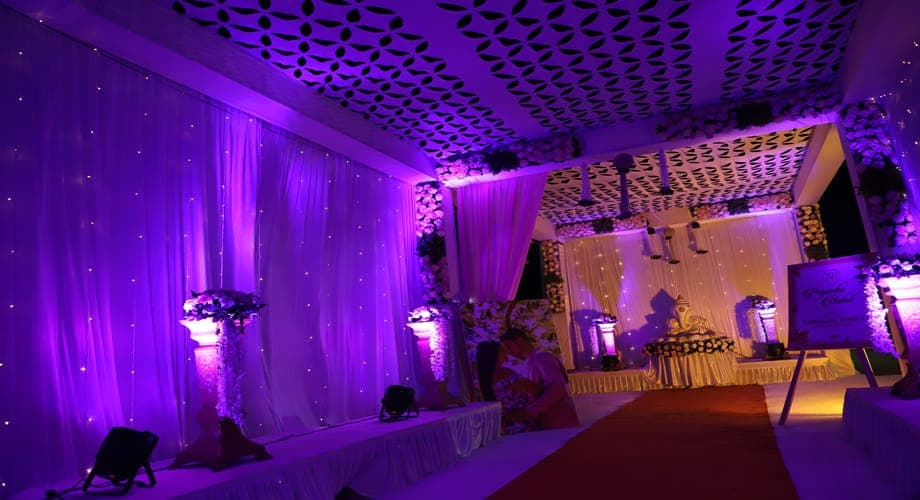 Wedding - Ashapura Party Plot — event setup by Anjan Enterprise