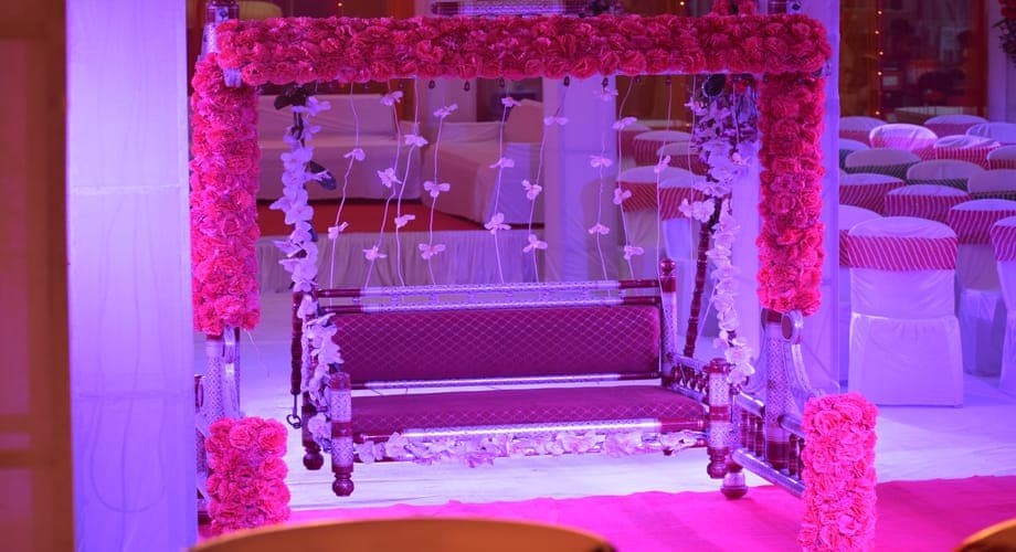 Sangeet Sandhiya - Kuvarbai Dharamshala — event setup by Anjan Enterprise
