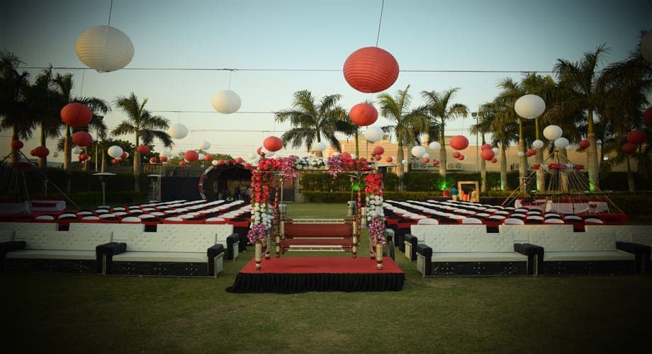 Reception - Oswal Center — event setup by Anjan Enterprise