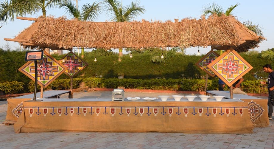Reception - Oswal Center — event setup by Anjan Enterprise
