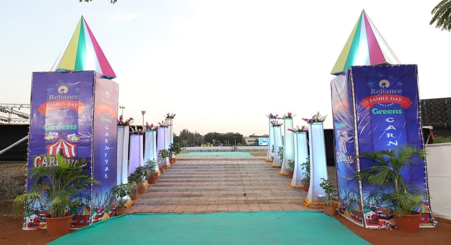 Reliance - Carnival 2019 — event setup by Anjan Enterprise