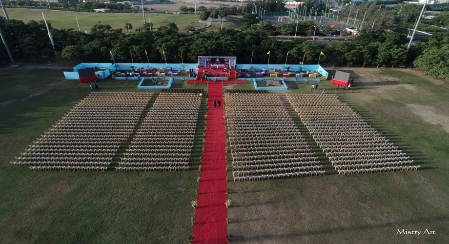 Reliance - Master Chef Competition — event setup by Anjan Enterprise