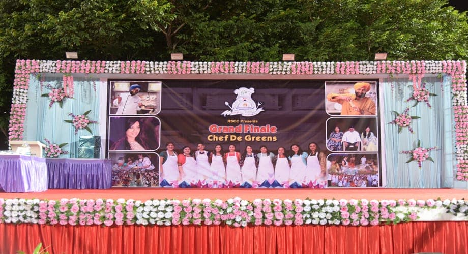 Reliance - Master Chef Competition — event setup by Anjan Enterprise
