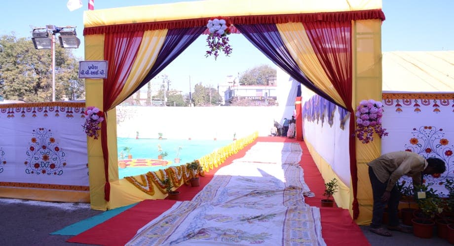 CM Visit - 2017 — event setup by Anjan Enterprise