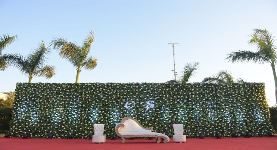 Reception - Oswal Center — event setup by Anjan Enterprise