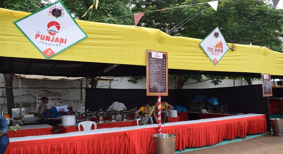 Food Fest — event setup by Anjan Enterprise