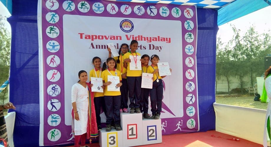 Tapovan School - Sports Day — event setup by Anjan Enterprise