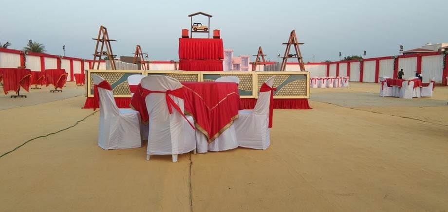 7 Season Resort — event setup by Anjan Enterprise